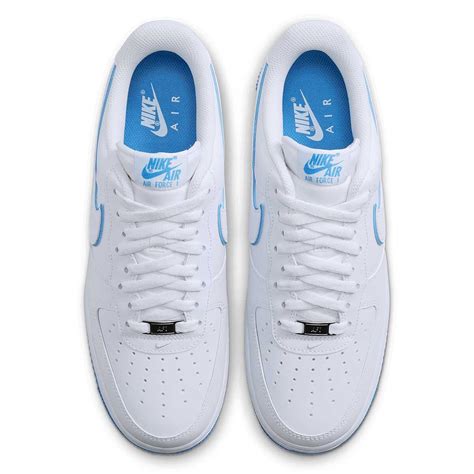 nike air force damen tennisschuhe weiss blau|white air force 1 shoes.